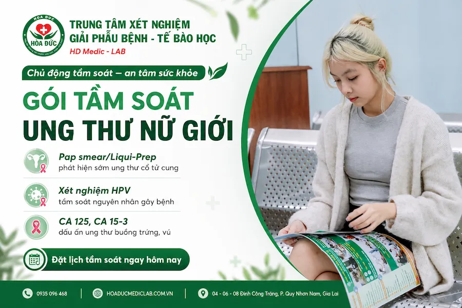 Khách hàng tư vấn xét nghiệm chuẩn bị mang thai tại HD Medic-LAB
