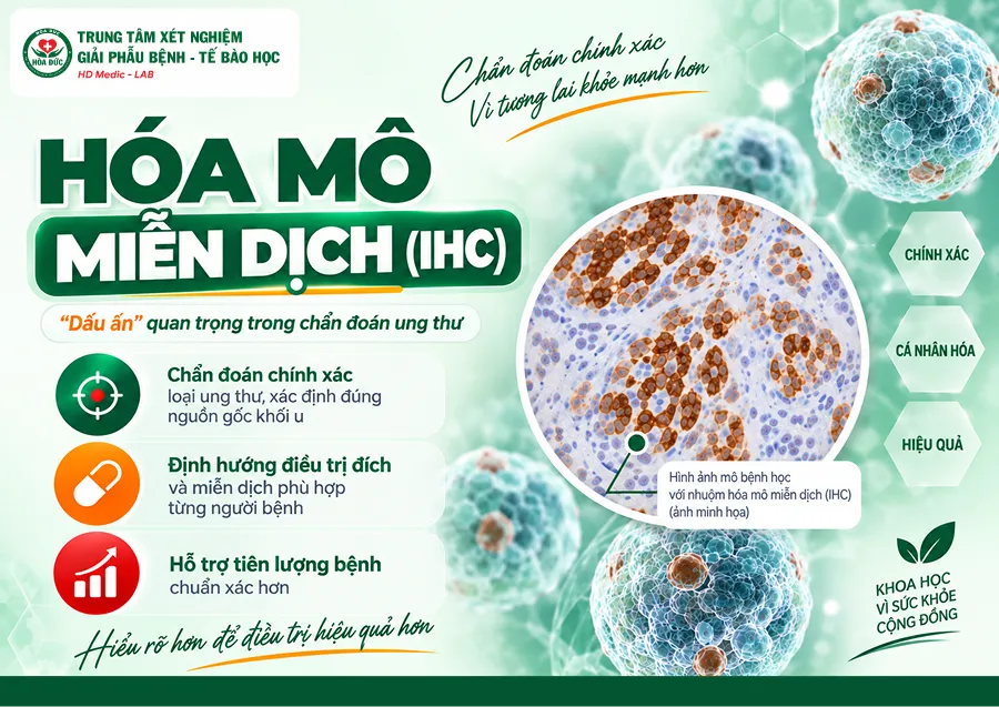 Hóa Mô Miễn Dịch Là Gì? Vai Trò Trong Chẩn Đoán Ung Thư